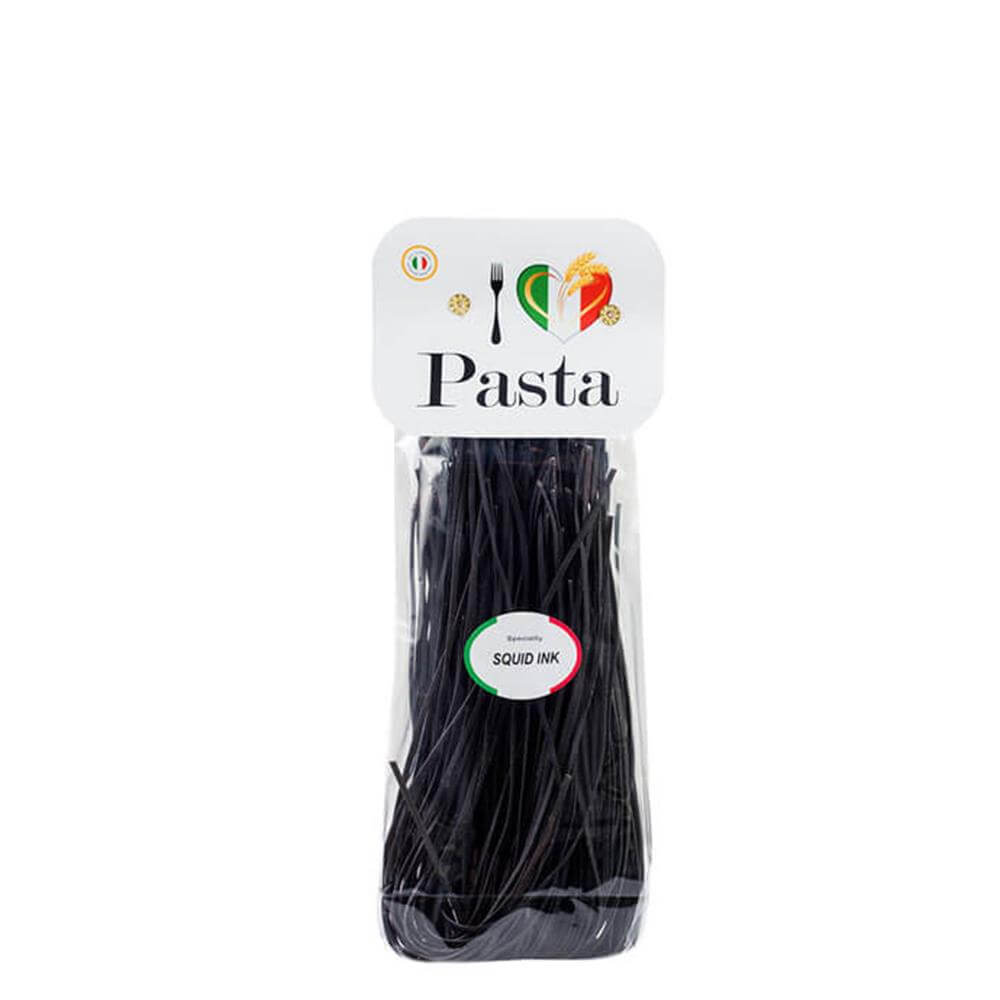 Love Italia Squid Ink Tagliatelle Pasta 250g